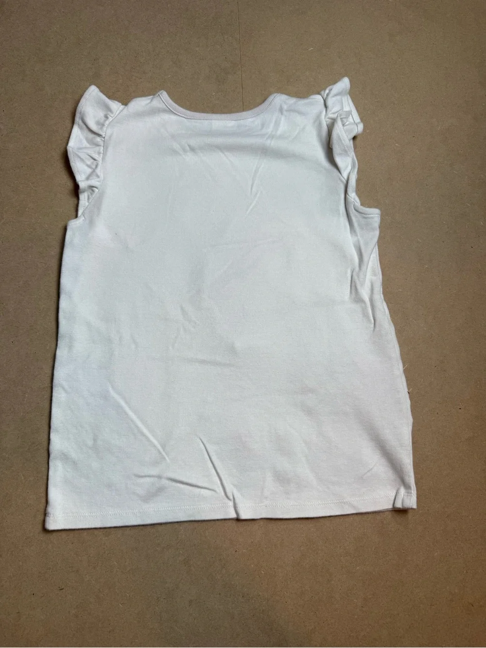 Gymboree Girls Size 12 Horse Appliqué Ruffle Sleeve Top